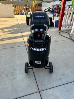Shop Husky 27 Gal. 200 PSI Oil Free Portable Vertical Electric Air Compressor