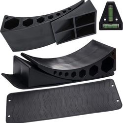 New , 35,000 lb Heavy Duty Leveler Tire Chocks for RV Camper Trailer Truck Motorhome