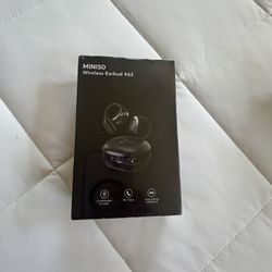 MINISO AI Translation Earbuds Real Time,135 Language Translator Earbuds, Open Ear Wireless Bluetooth Translation Headphones with HiFi Sound, 60H Playt