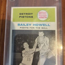 1961 Fleer Bailey Howell
