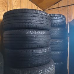 Pair 215/60/17 Continental 