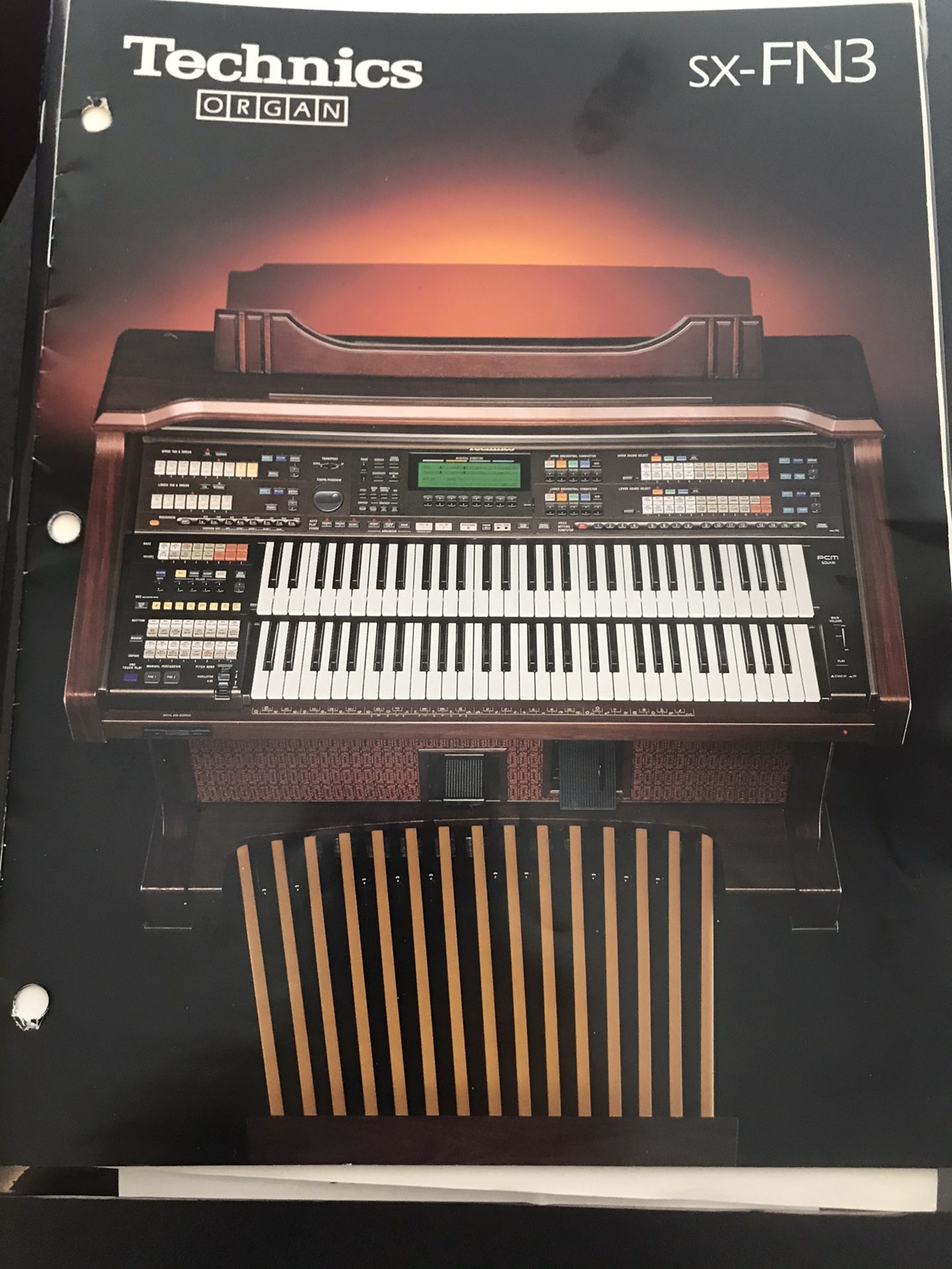 Technics Organ SX-FN3