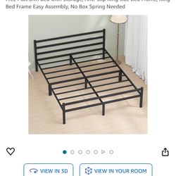King Size Bed Frame With Headboard 