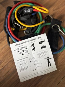 Resistance Band Exercise Set 