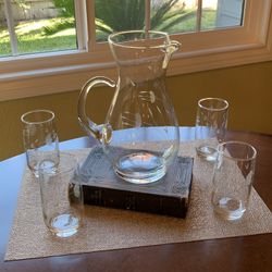 Princess House Heritage Large Beverage Server Set (5 Piece)