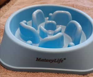 MateeyLife Slow Feeder Dog Bowl