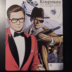 Kingsman The Golden Circle Steelbook Blu Ray