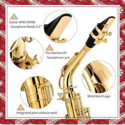 Eastar professional high Mi gold saxophone
