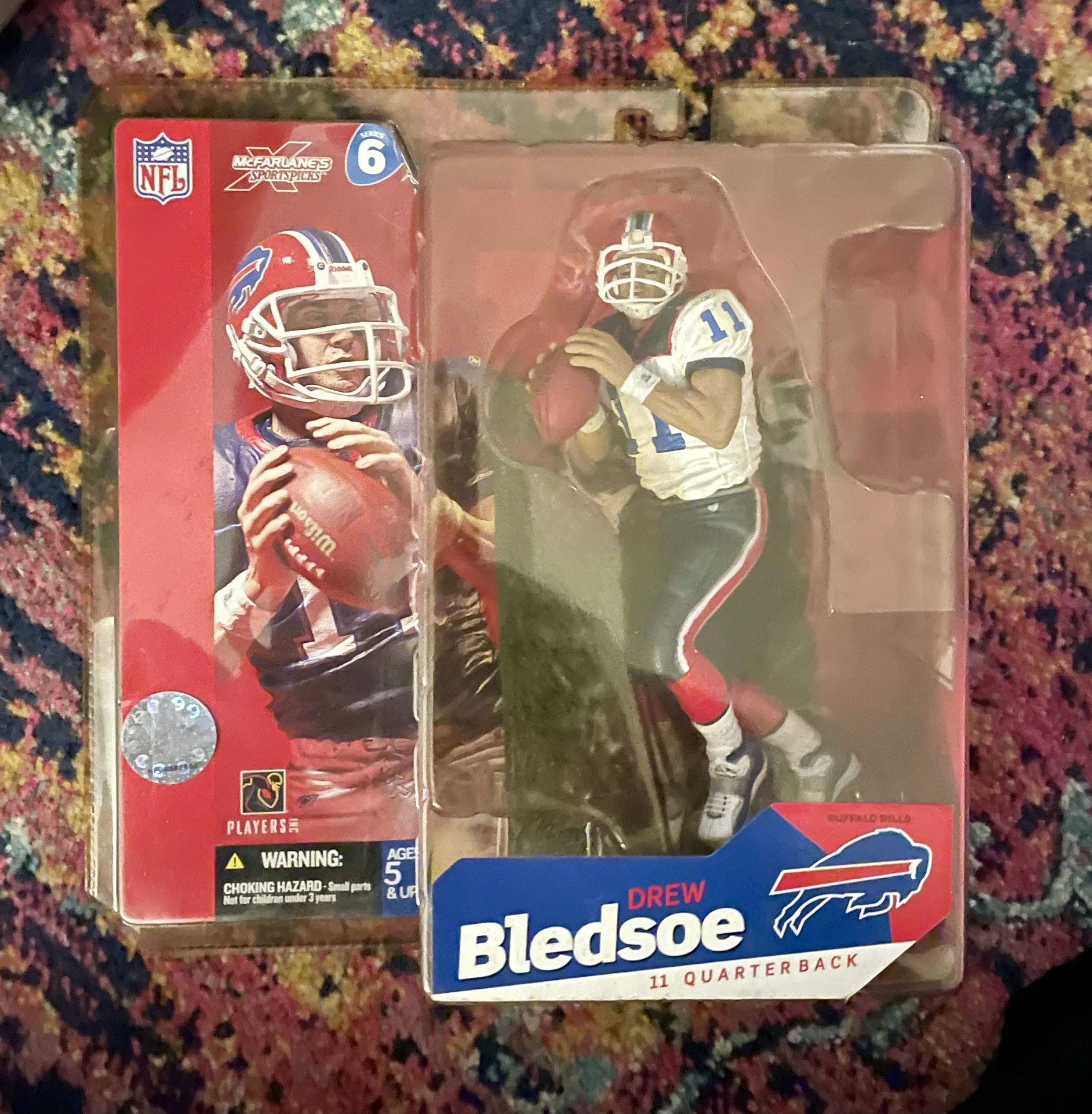 McFarlane NFL Series 6 Drew Bledsoe Figure
