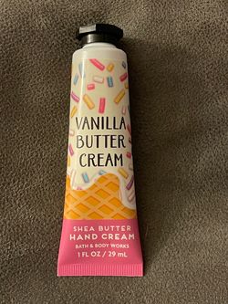 Vanilla Butter Cream Hand Cream 1 Fl Oz Bath & Body Works New