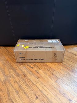 NEW Deep squat machine