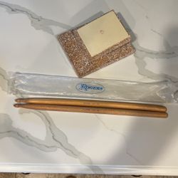 Vintage Roger’s Drum Sticks And Drum Pad