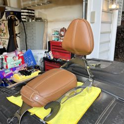 Indian Scout Rear Seat And Backrest