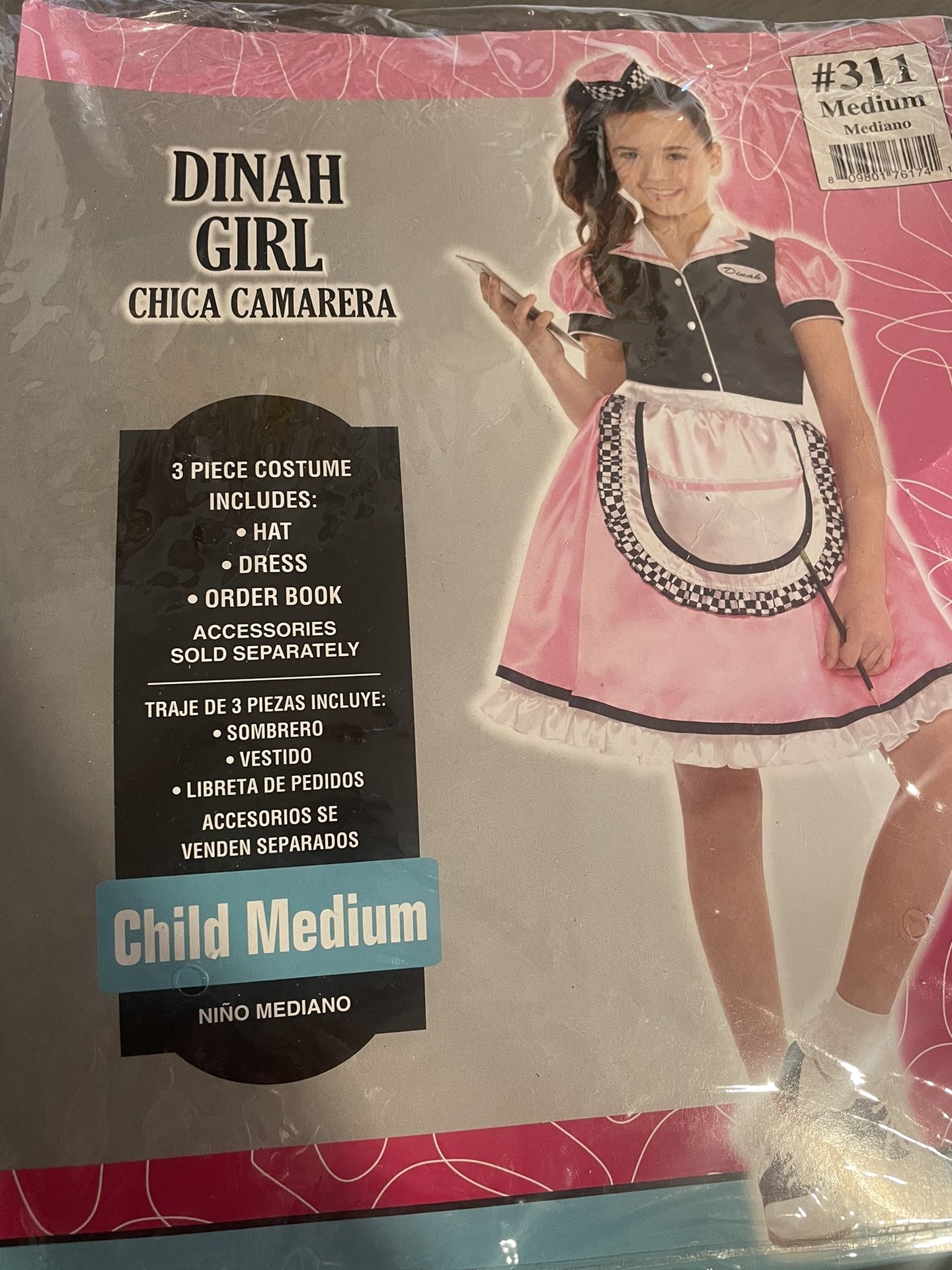 Girls Halloween costume 8/10 