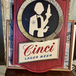 Cinci  Beer Sign 