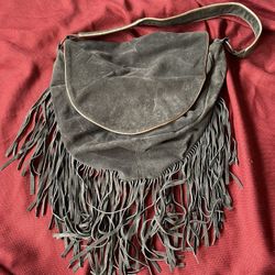 (2) Fringe purses