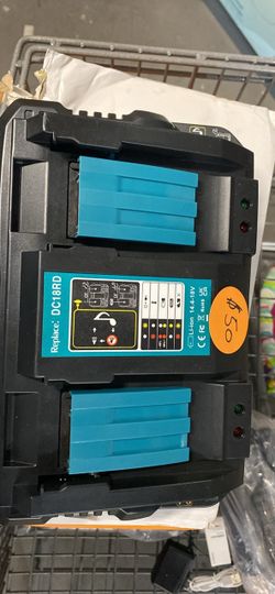 DC18RD Replacement Dual Port Battery Charger