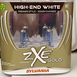 SYLVANIA HIGH END WHITE H7 HEADLIGHTS