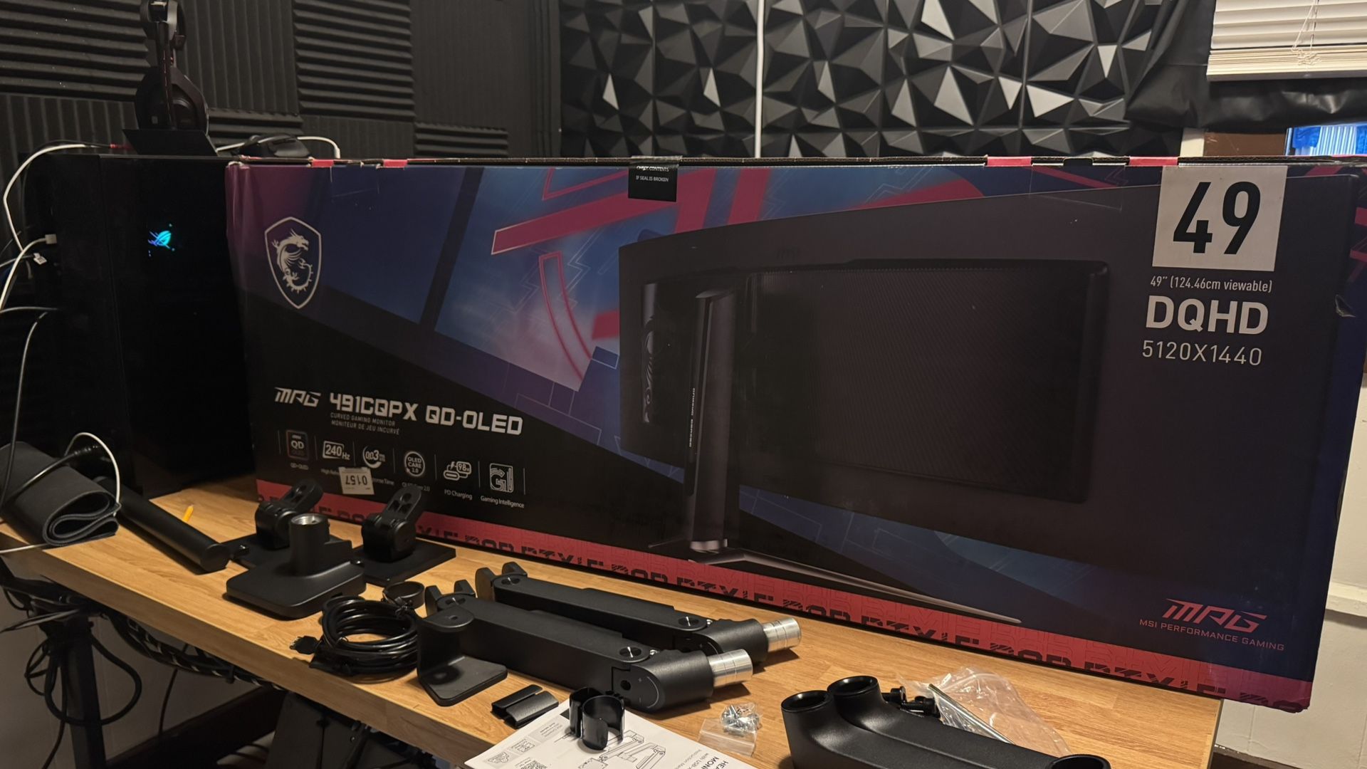 MSI 49” QD-OLED 240Hz