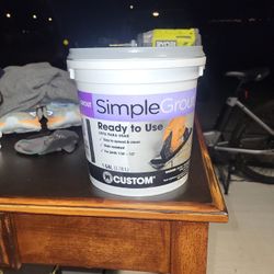 Simple Grout 1 Gallon Charcoal 