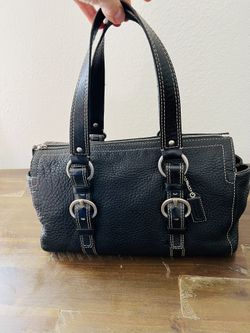 COACH Chelsea Leather Zip Satchel 