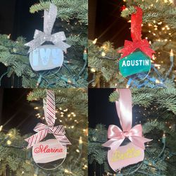 Custom Christmas Ornaments