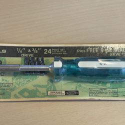 Vintage SK Tools 5 Piece Magna Driver-Made In USA