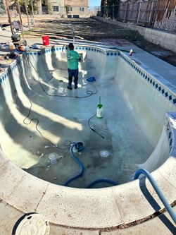 Acid pool drain