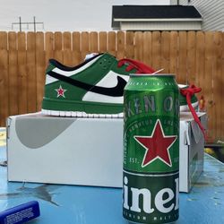 Swoosh Heineken Dunk SB Skate Board 2003 