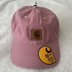 New Pink Carhartt Canvas Cap 