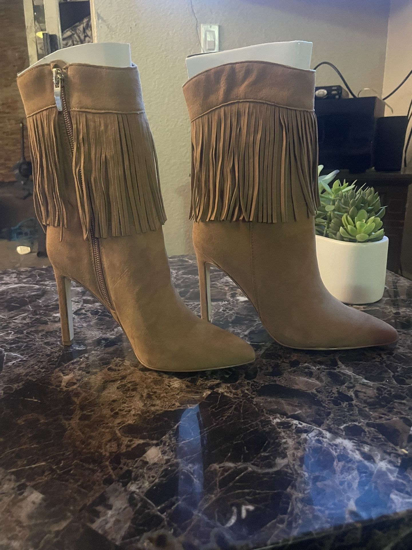 Nine West Fringe Boots