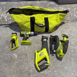 Ryobi tools Set
