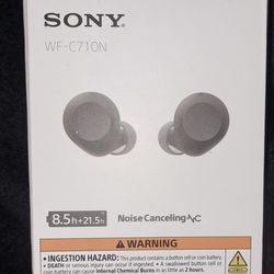 SONY WF C710N NOIS3 CANCELLING  EARBUDS