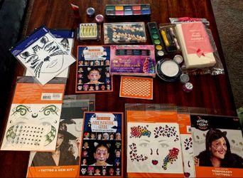 Halloween Face Painting & Costume Makeup Bundle