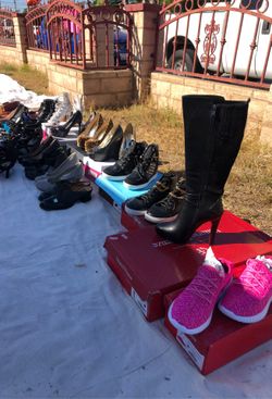 News and used shoes , $18:00 and less prices