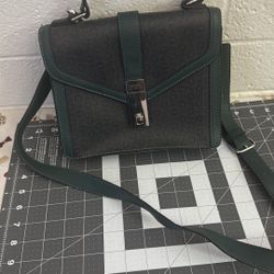 Guess Black and Green Handbag