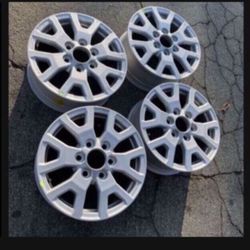 4 X 17x7 6x5.5 6x139.7 Toyota Tacoma 4runner  Sequoia Tundra Chevrolet Tahoe GMC Sierra 1500 Yukon Tundra 4Runner Wheels Rims Only  17x7!!!