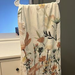 Floral Shower Curtain 
