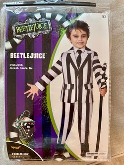 Beetlejuice Costume for Boys 5T-6T