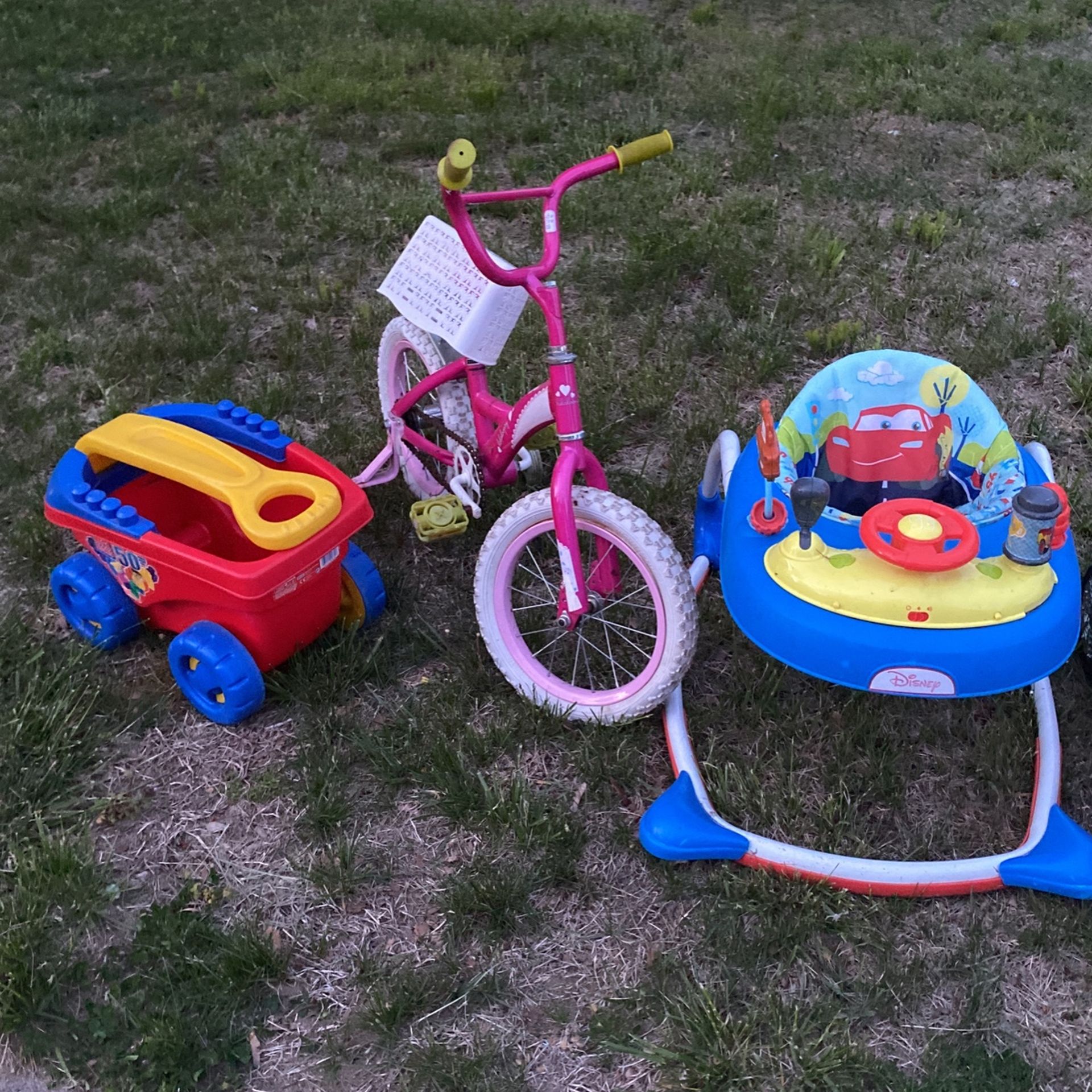 FREE KIDS TOYS AND WALKER (CURBSIDE PICKUP) 