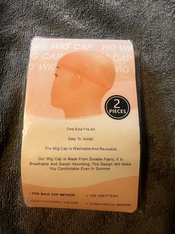 2 HD Wig caps nude