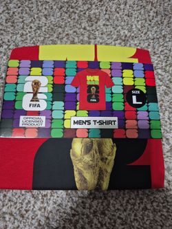 FIFA World Cup 26 Men's T-Shirt Size Large