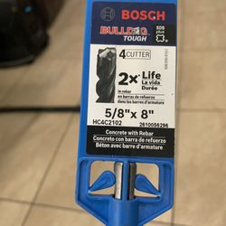 Bosch 5/8”  X 8 Drll Bit 