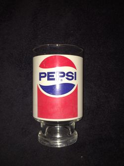Vintage Pepsi Glass Cup
