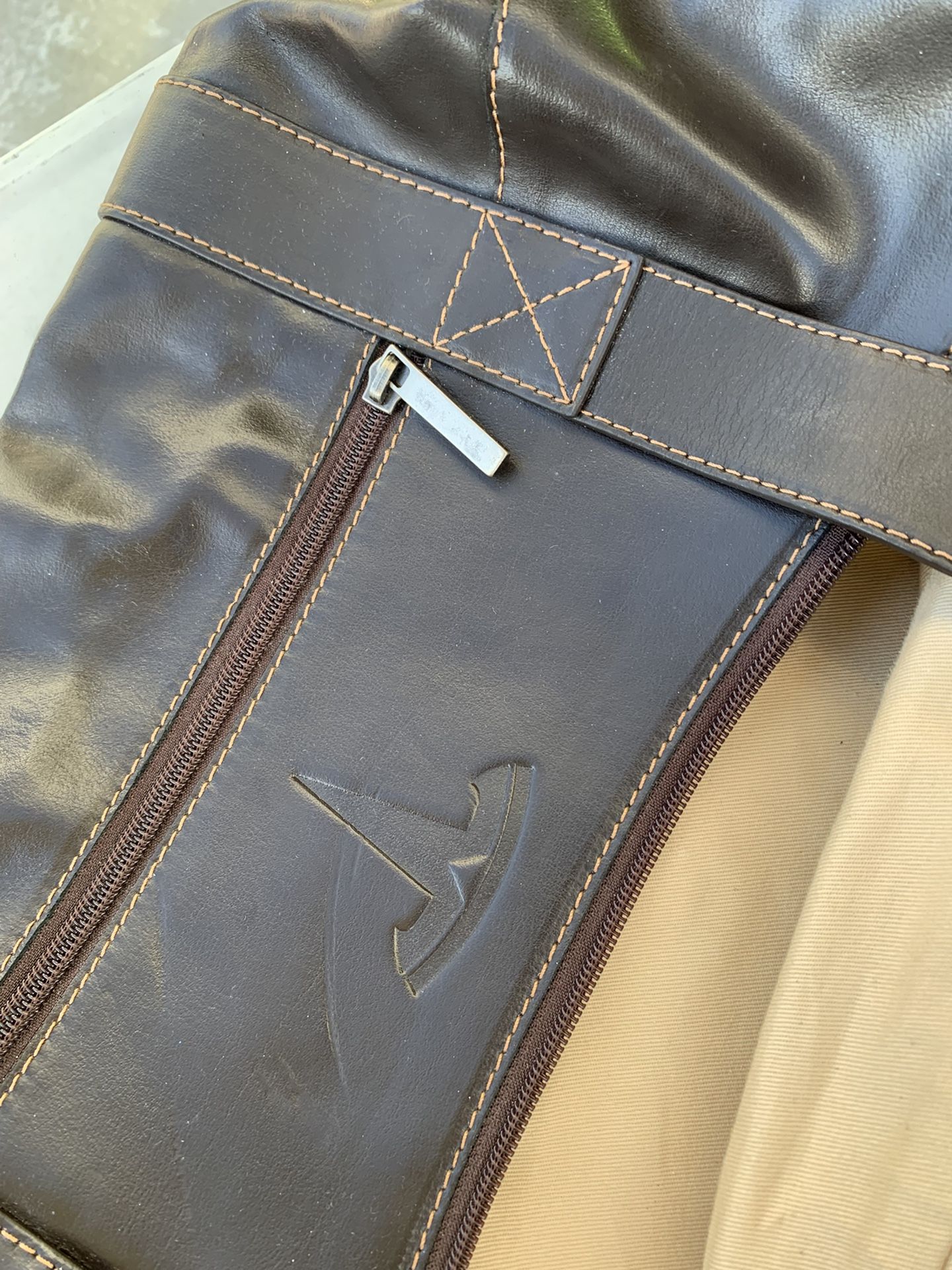 Tesla Promotional Leather Bag