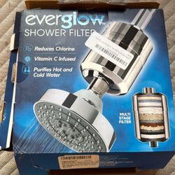Brand New Everglow Shower Filter 