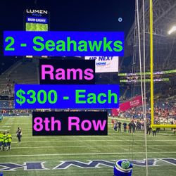 Seahawks Rams Tickets 