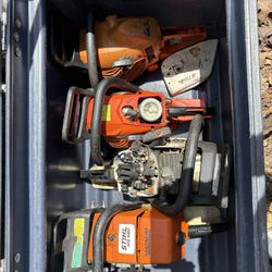 Stihl, Husqvarna, Echo, Chainsaw Lot