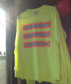 High Visibility Safety Long Sleeve Shirt