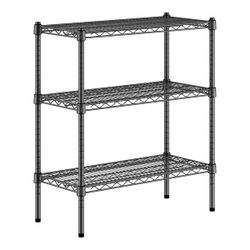 3 tier - Black wire shelving unit